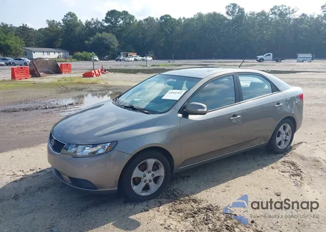 2010 Kia Forte Ex из США, поврежденный, VIN KNAFU4A24A5110380